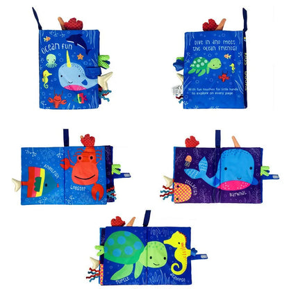 Libro de Tela con Colas – Juguete Educativo