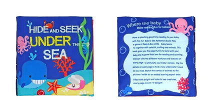 Libro de Tela con Colas – Juguete Educativo