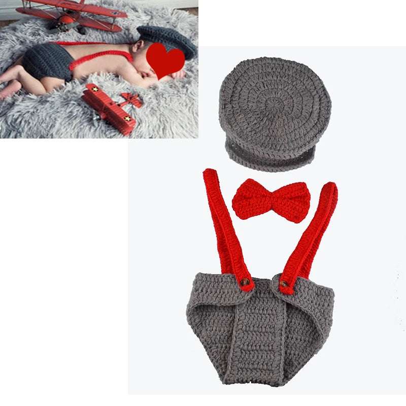 Accesorios de Fotografía para Recién Nacidos (Crochet) – 42 Modelos