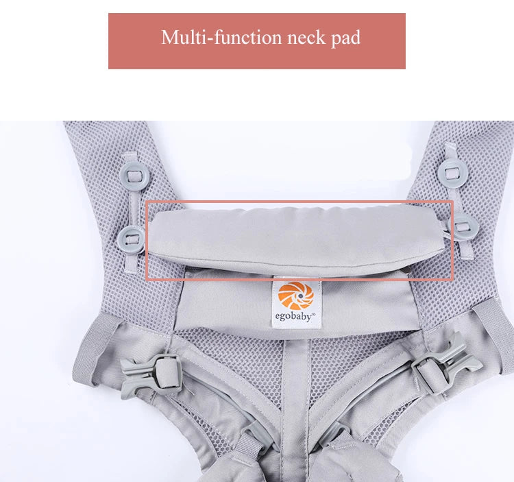 Portabebés Ergonómico Multiposición con Asiento a la Cadera( 0-36 meses)