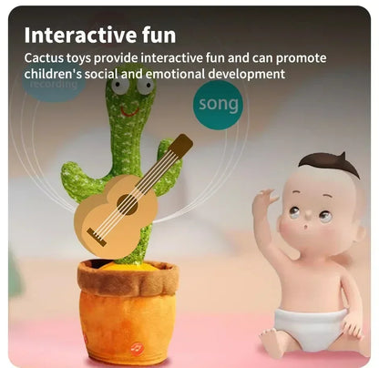 Cactus Parlante y Bailarín (Recargable)