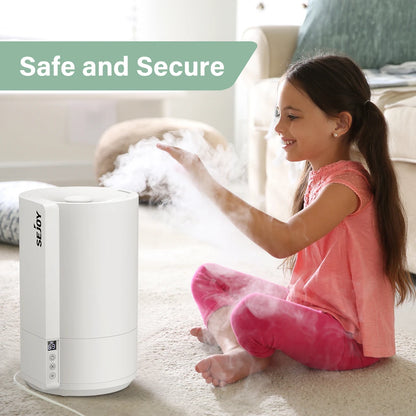 Humidificador silencioso ultrasónico, para bebés y niños con iluminación LED