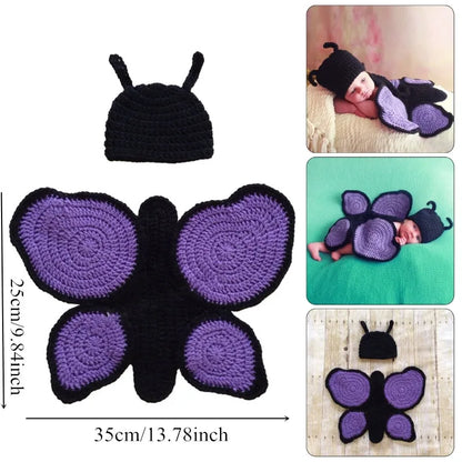 Conjunto para Fotografía de Recién Nacido (Unisex, 0–12 m)