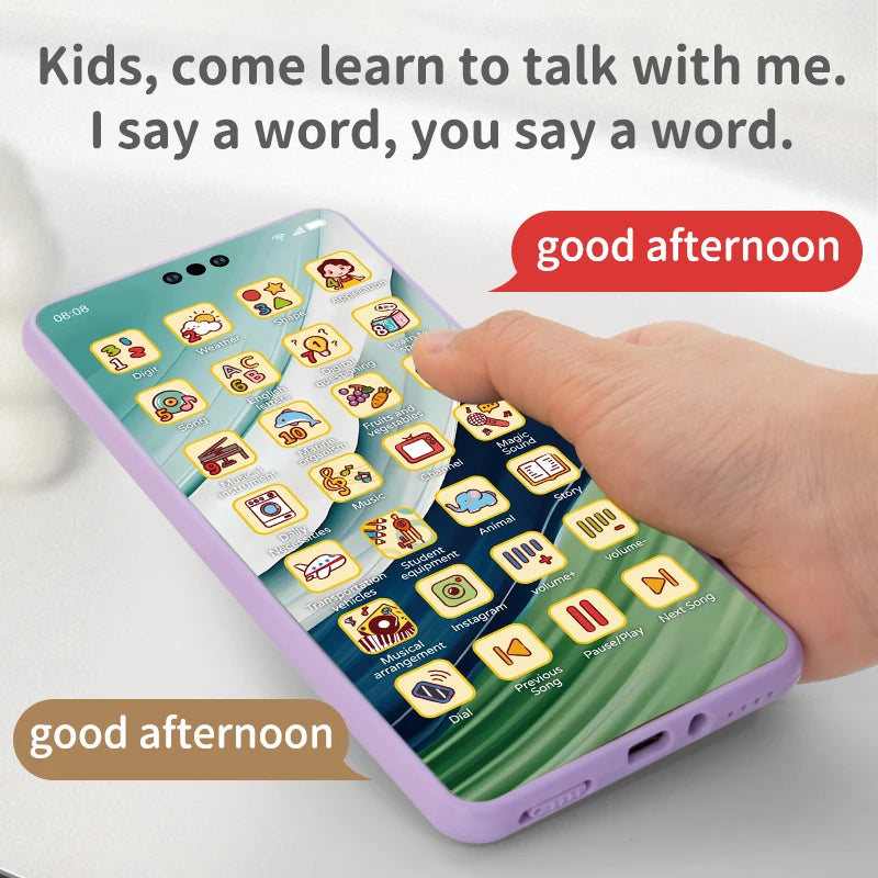 Teléfono Juguete Educativo y Musical