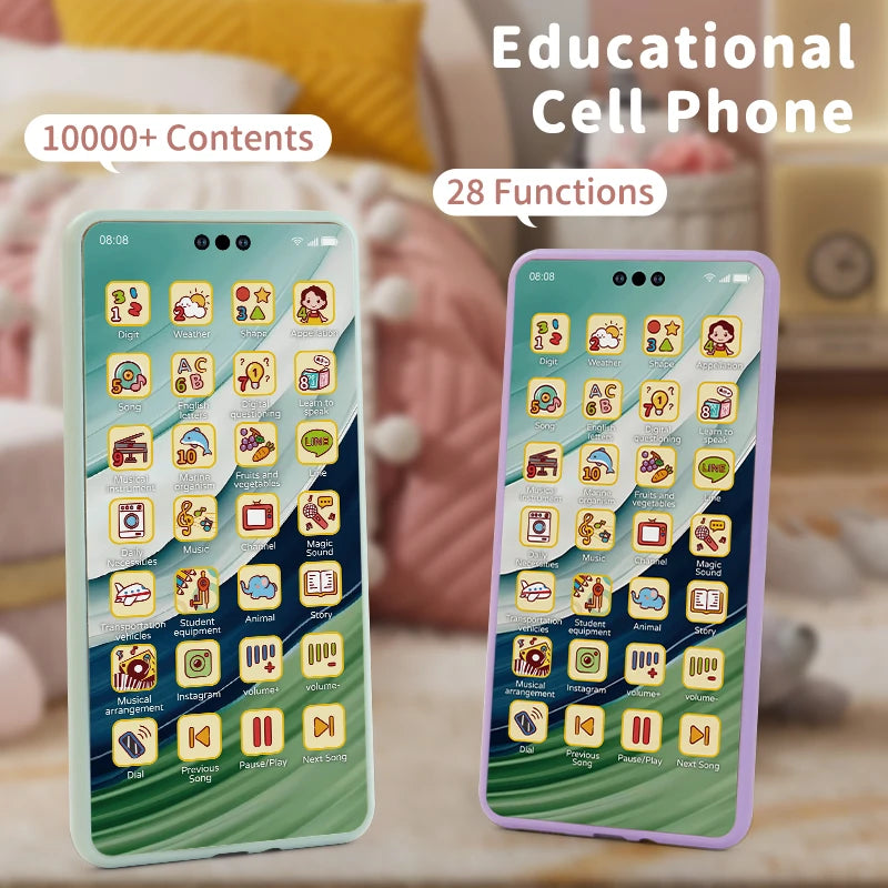 Teléfono Juguete Educativo y Musical