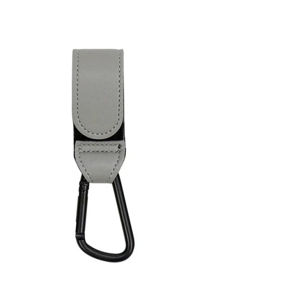 Gancho de cuero PU para cochecito