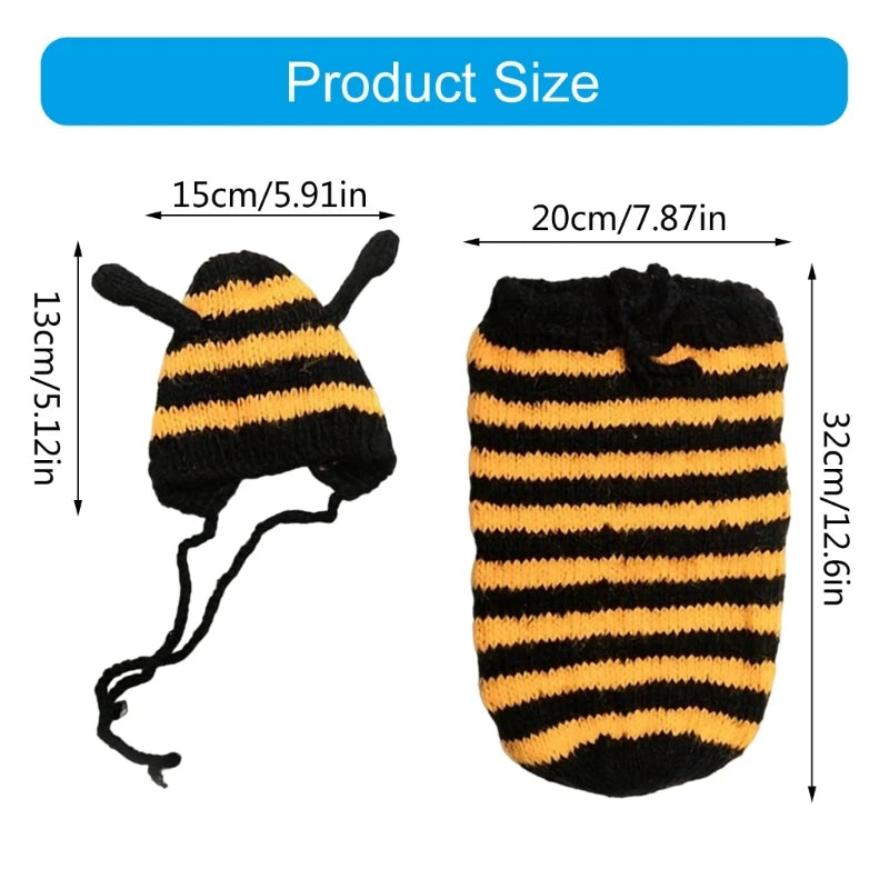 Conjunto para Fotografía de Recién Nacido (Unisex, 0–12 m)
