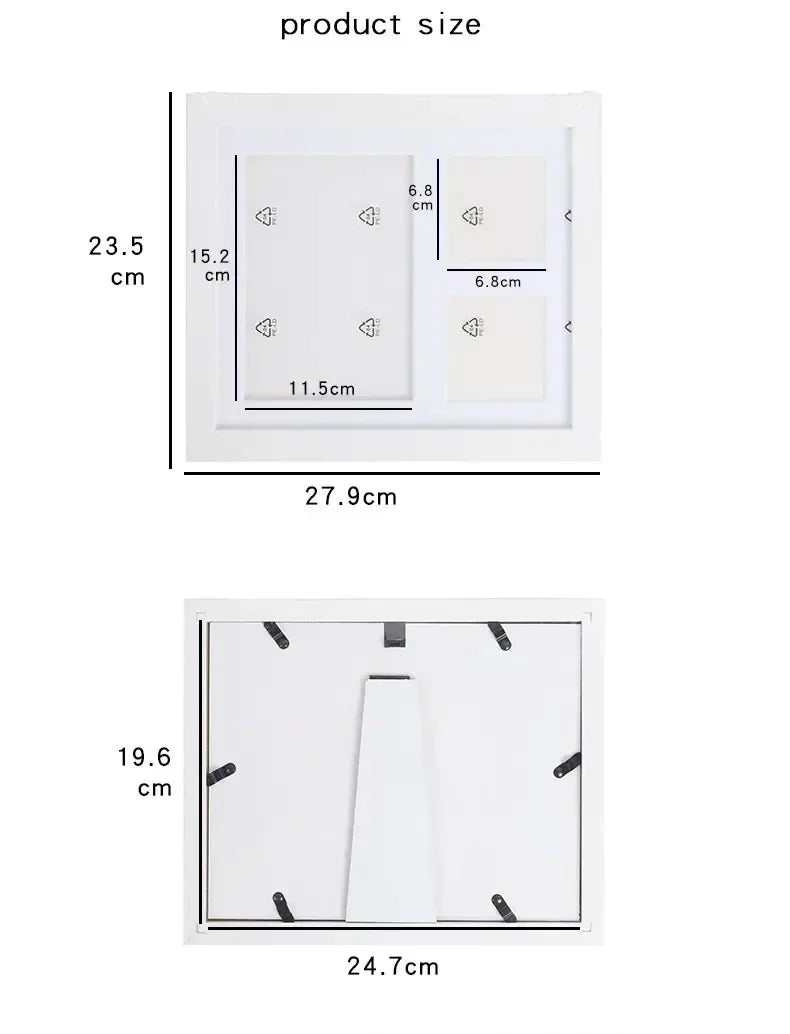 Kit de Huellas y Manos DIY con Marco (35×25×10 cm)