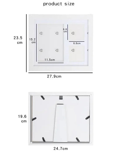 Kit de Huellas y Manos DIY con Marco (35×25×10 cm)