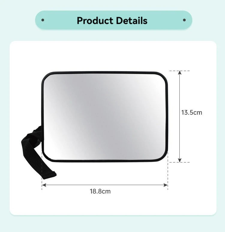 Espejo Retrovisor de Seguridad para Bebé (Reposacabezas Universal)