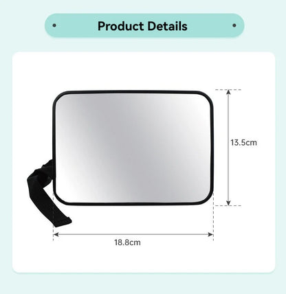 Espejo Retrovisor de Seguridad para Bebé (Reposacabezas Universal)