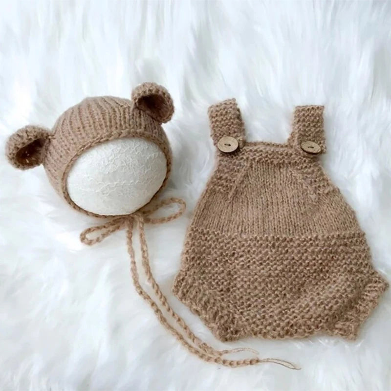 Conjunto para Fotografía de Recién Nacido (Unisex, 0–12 m)