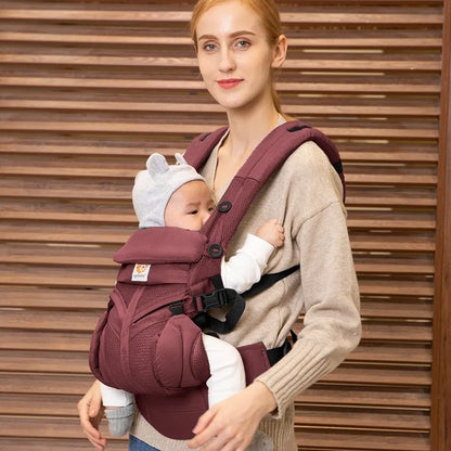 Portabebés Ergonómico Multiposición con Asiento a la Cadera( 0-36 meses)