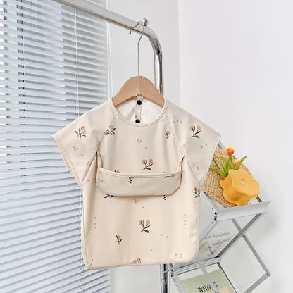 Babero Impermeable de Manga Corta (PU) – Animales