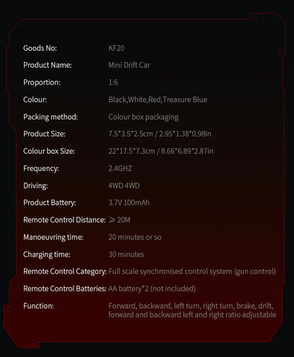 1/64 2,4G coche Rc de deriva de alta velocidad 4WD coche de Control remoto tracción en las cuatro ruedas Radiocontrolado Mini GTR modelo de carreras niño juguete para regalo