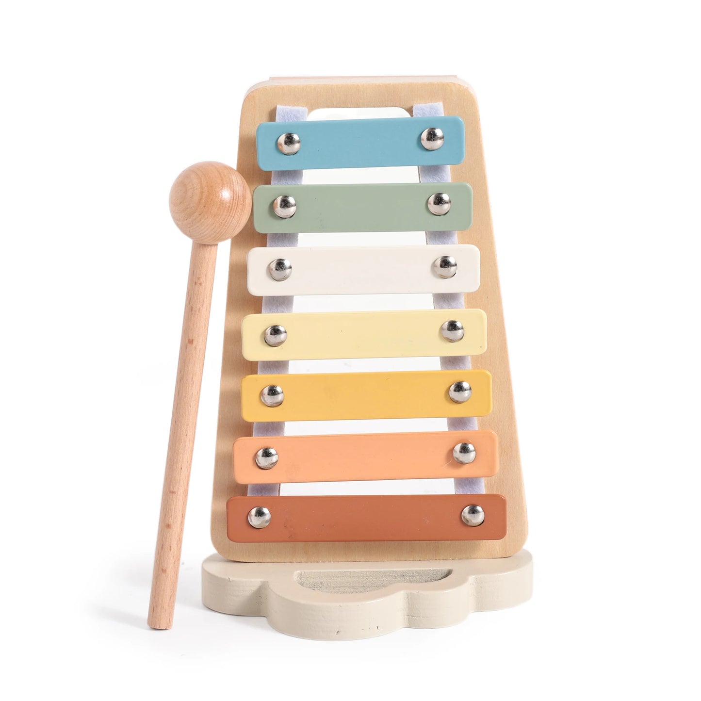 Instrumentos musicales de madera para bebés