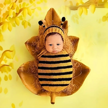 Conjunto para Fotografía de Recién Nacido (Unisex, 0–12 m)