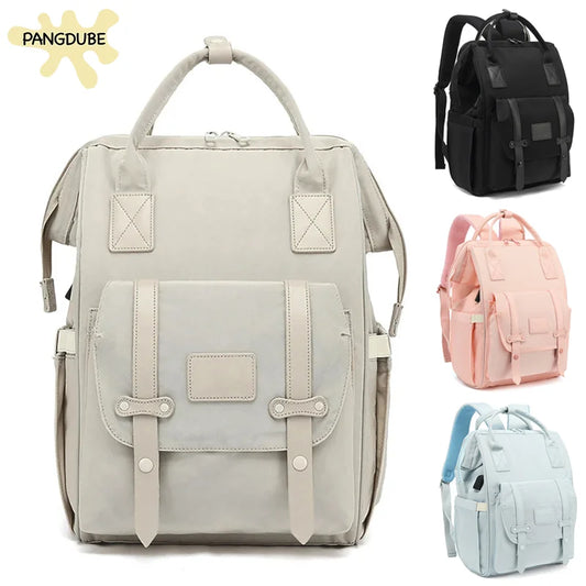 Mochila Impermeable de pañales con ganchos para cochecito
