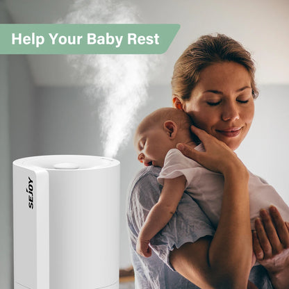 Humidificador silencioso ultrasónico, para bebés y niños con iluminación LED