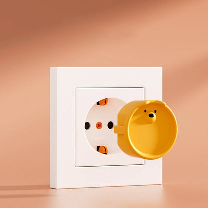 Tapas de Seguridad para Enchufes (Pack x5) – Silicona con Dibujos