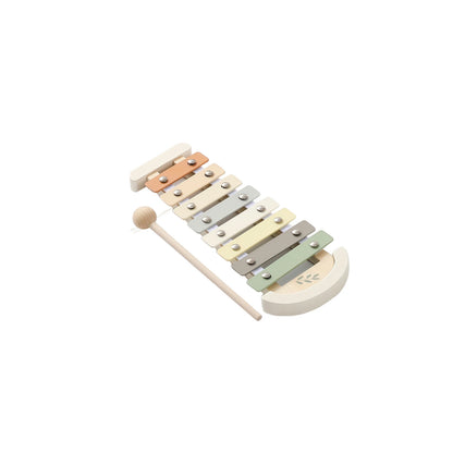 Instrumentos musicales de madera para bebés