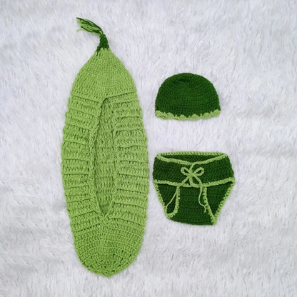 Conjunto para Fotografía de Recién Nacido (Unisex, 0–12 m)