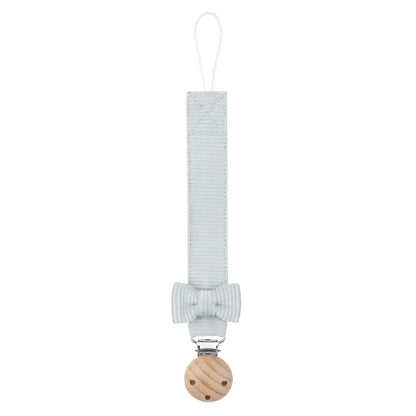 Cadena Porta-Chupete de Madera y Algodón (24 cm)