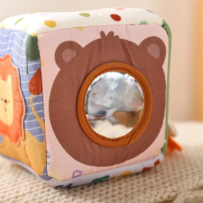 Caja Sensorial de Pañuelos – Animales (Tela)