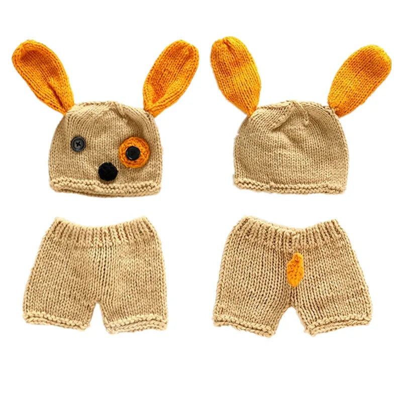 Conjunto para Fotografía de Recién Nacido (Unisex, 0–12 m)