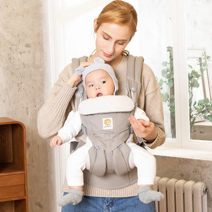 Portabebés Ergonómico Multiposición con Asiento a la Cadera( 0-36 meses)
