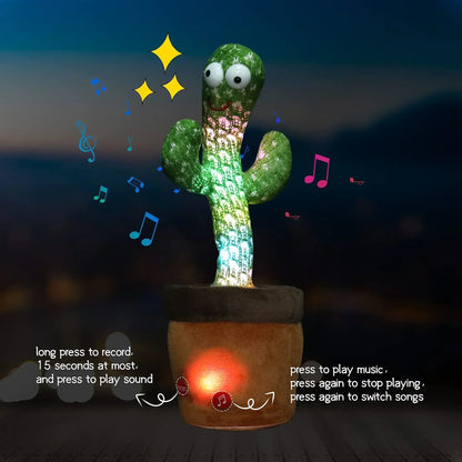 Cactus Parlante y Bailarín (Recargable)