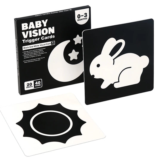 Tarjetas de estimulación Visual para bebés