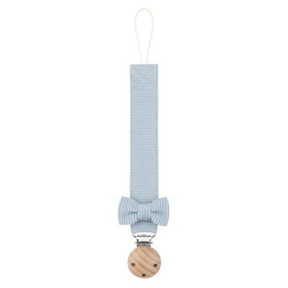 Cadena Porta-Chupete de Madera y Algodón (24 cm)