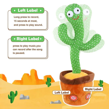 Cactus Parlante y Bailarín (Recargable)