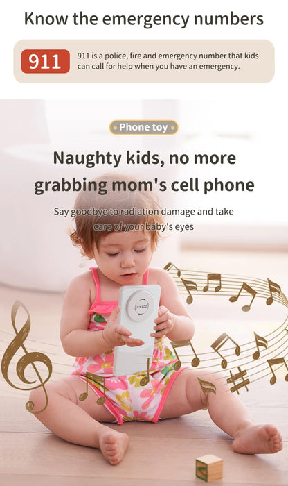 Teléfono Juguete Educativo y Musical