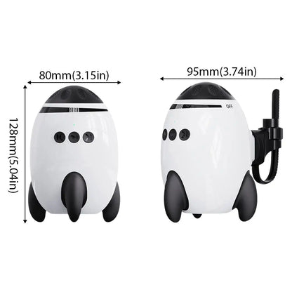 Dispositivo Calmante Portátil para Cochecito (Bluetooth + Vibración)