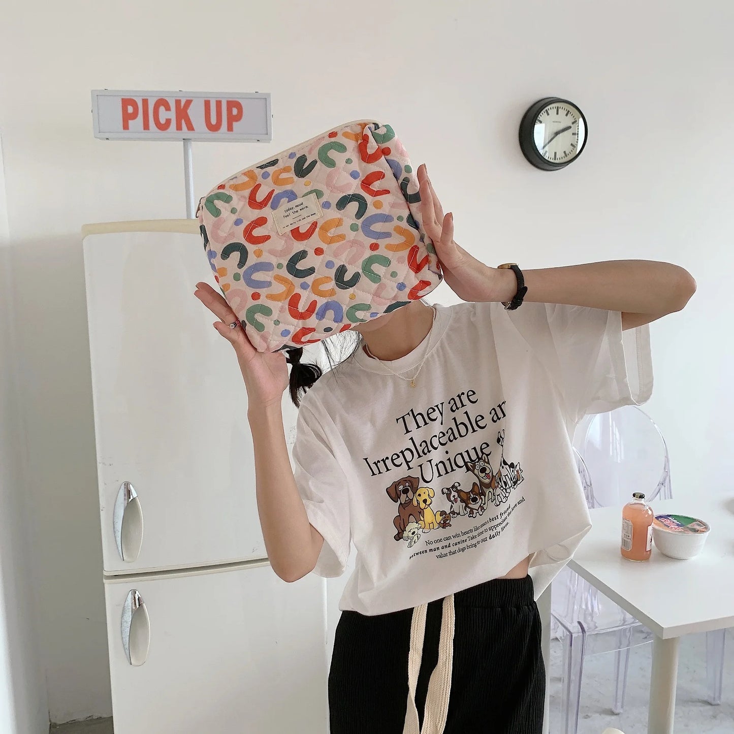 Bolsa de Pañales con Estampado de Dibujos Animados