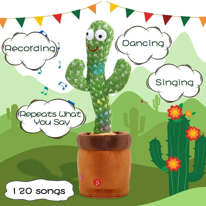 Cactus Parlante y Bailarín (Recargable)
