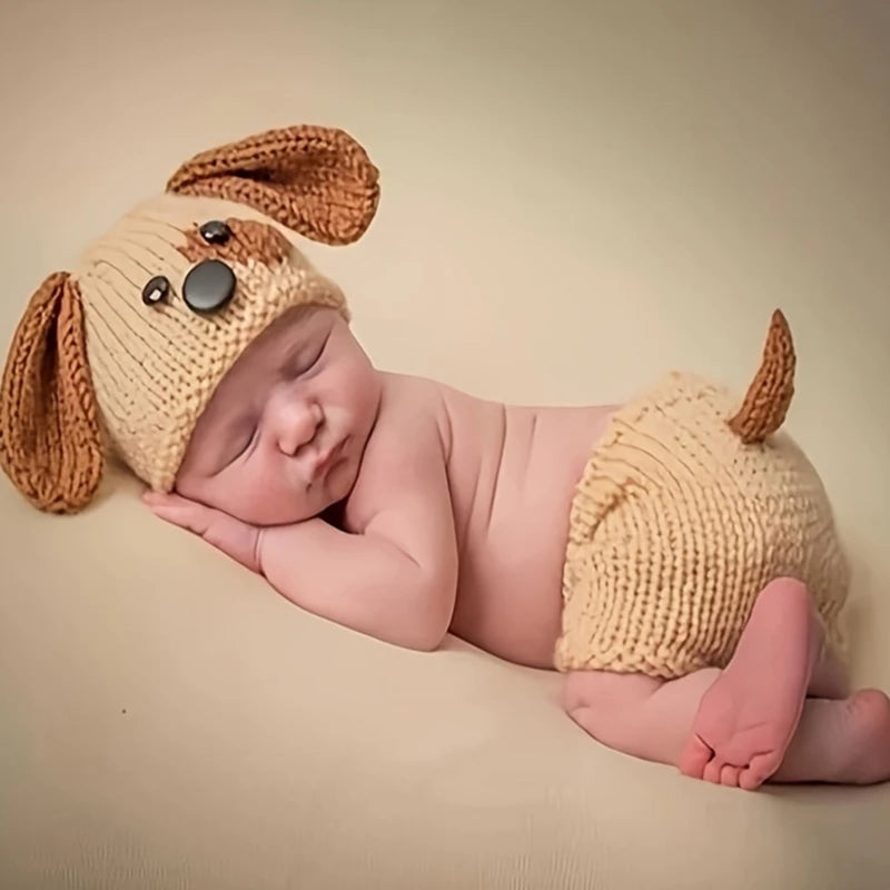 Conjunto para Fotografía de Recién Nacido (Unisex, 0–12 m)