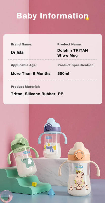 Biberón con Pajita 300 ml