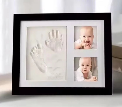 Kit de Huellas y Manos DIY con Marco (35×25×10 cm)