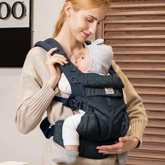 Portabebés Ergonómico Multiposición con Asiento a la Cadera( 0-36 meses)