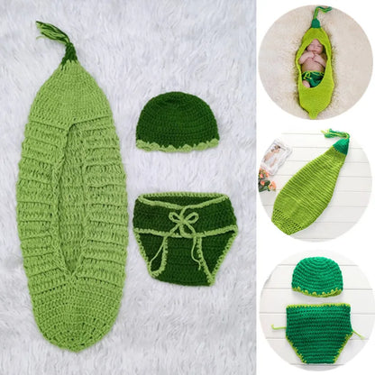 Conjunto para Fotografía de Recién Nacido (Unisex, 0–12 m)