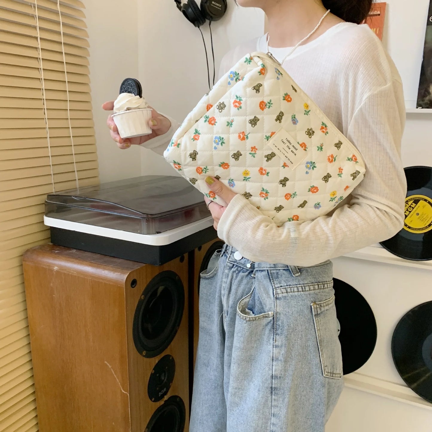 Bolsa de Pañales con Estampado de Dibujos Animados