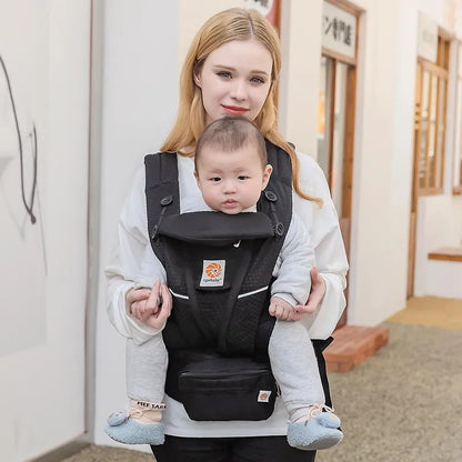 Portabebés Ergonómico Multiposición con Asiento a la Cadera( 0-36 meses)
