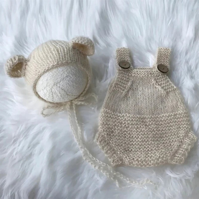 Conjunto para Fotografía de Recién Nacido (Unisex, 0–12 m)