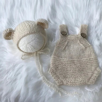 Conjunto para Fotografía de Recién Nacido (Unisex, 0–12 m)