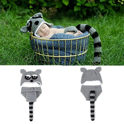 Disfraz de Ganchillo para Recién Nacido – Accesorios de Fotografía