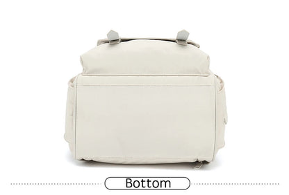 Mochila Impermeable de pañales con ganchos para cochecito