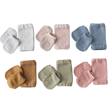 Conjunto de calcetines y rodilleras para bebé